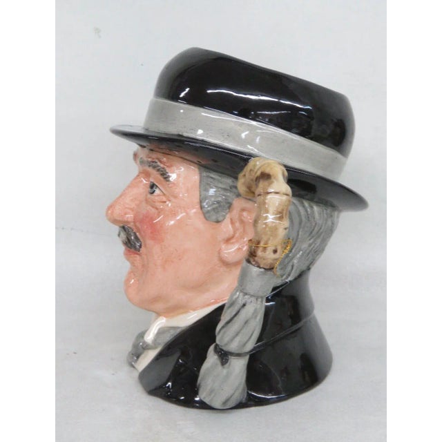 Royal Doulton City Gent D6815 Large Toby Jug Porcelain Character Mug For Sale - Image 11 of 13