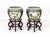 Chinese Famille Noir Porcelain Fish Bowls, Pair For Sale - Image 13 of 16