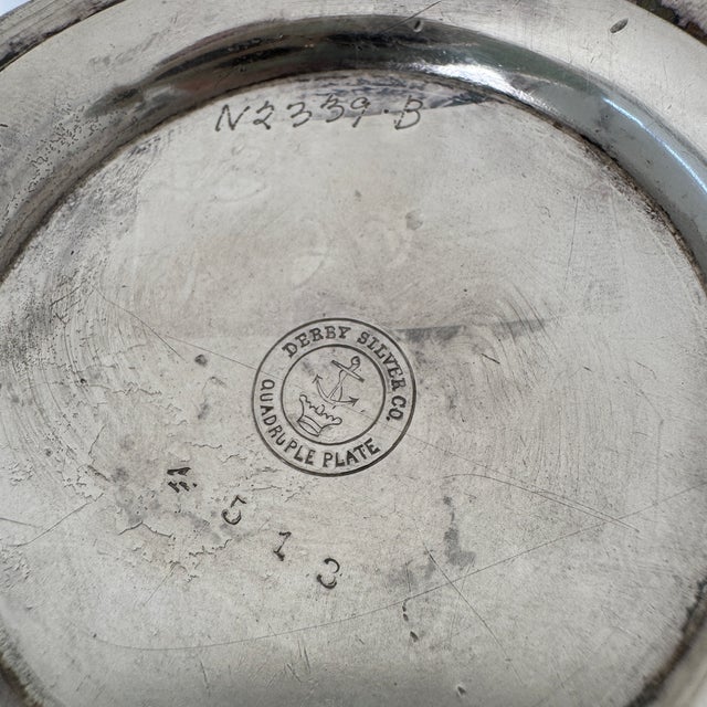 Late 19th Century Derby Silver Co. Quadruple Plate Portrait Covered Dresser Jar For Sale - Image 12 of 12