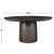 2020s Bronze Outdoor Indoor Round Dining Table For Sale - Image 5 of 5