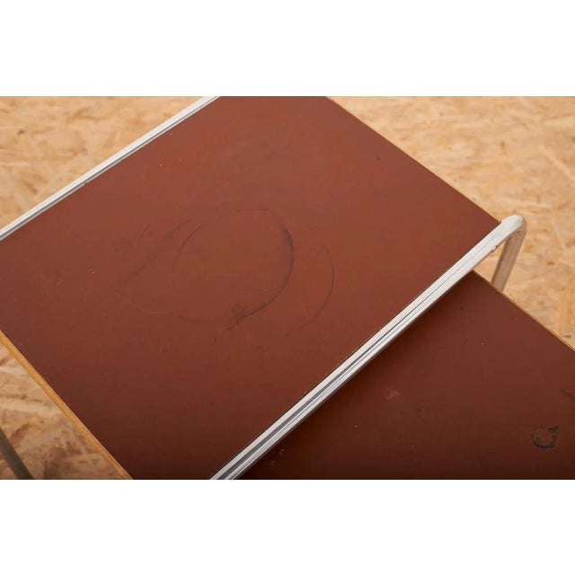 Wood Bauhaus B9 Nesting Tables by Marcel Breuer, Set of 3 For Sale - Image 7 of 13