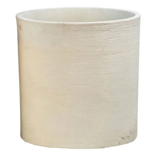 Modern White Composite Planter Medium For Sale