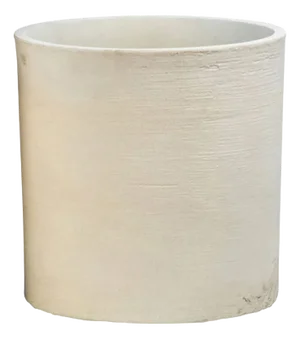 Modern White Composite Planter Medium