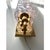 Gold Wall Sconces with Pink-Ametista Graniglia Murano Glass by Simoeng for Simoeng, Set of 2 For Sale - Image 4 of 9