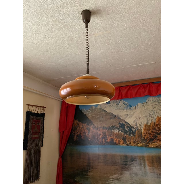 Mid-Century Modern Hungarian Pendant Light, 1960s For Sale - Image 6 of 6