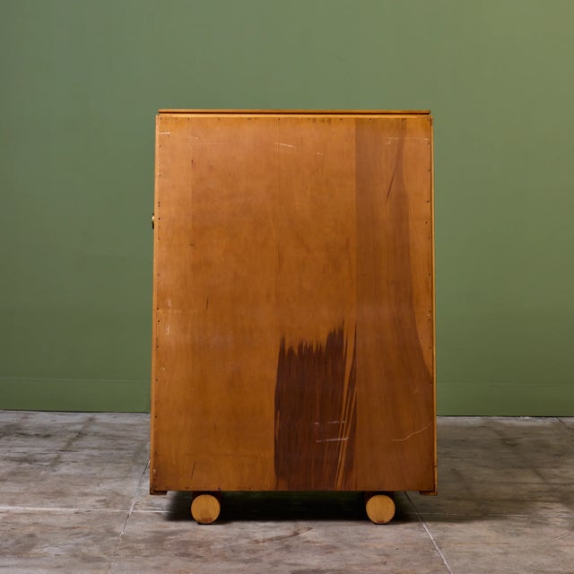 Maple Highboy Dresser for Johnson Furniture For Sale - Image 9 of 15