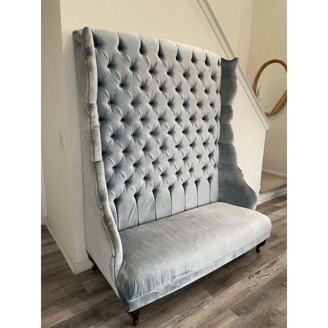 Beautiful banquett/loveseat from Haute house. This gorgeous piece had it's legs cut out to install a more stable and...