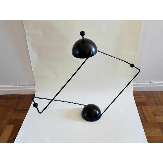 Black Vintage Tronconi Pendant Light, 1980s For Sale - Image 8 of 14