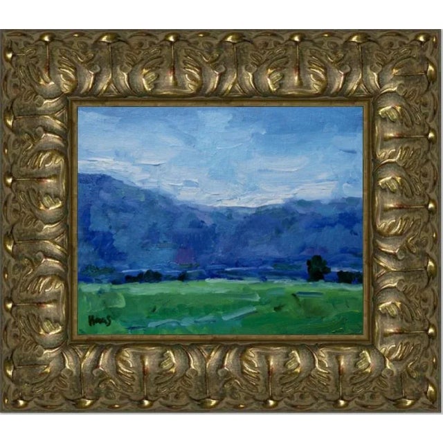 Contemporary Genoa Hills, Nevada, Impressionist Style Landscape Original Oil Painting For Sale - Image 3 of 5