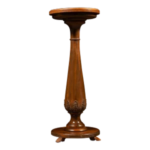 Early 20th Century Oak Pedestal