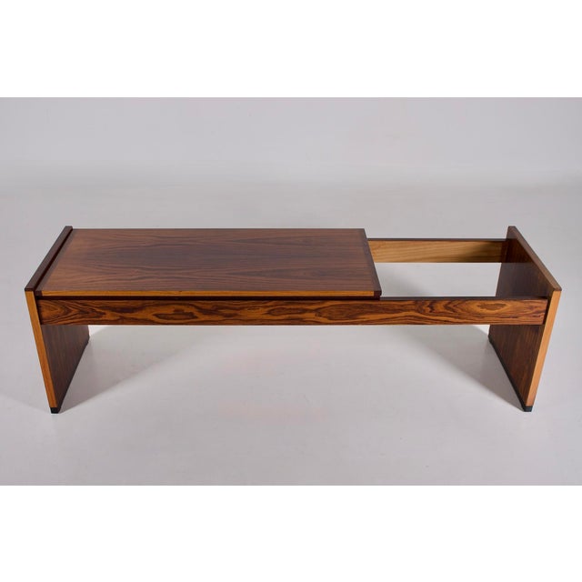 Brown Planter Bench from Torbjorn Afdal, Norway, 1970s For Sale - Image 8 of 15