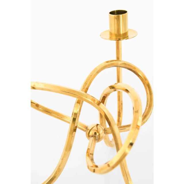 Svenskt Tenn Candlestick by Josef Frank for Svenskt Tenn, Sweden For Sale - Image 4 of 5