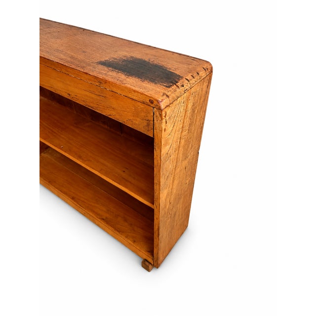 Rustic Antique Wooden Shelving Unit For Sale - Image 3 of 5
