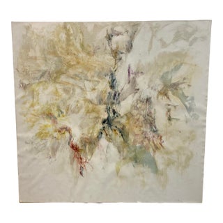 Leonard Buzz Wallace Abstract Touche Painting No. 2, October 1966 For Sale