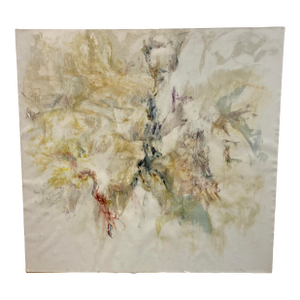 Leonard Buzz Wallace Abstract Touche Painting No. 2, October 1966