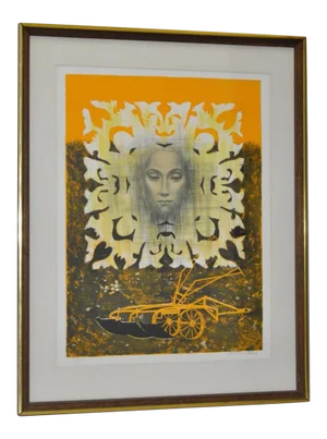 Jean-PIerre Alaux Original Lithograph C.1970