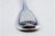 Metal Silver Sauce Spoon with Reliefs and Grooves on the Handle For Sale - Image 7 of 9