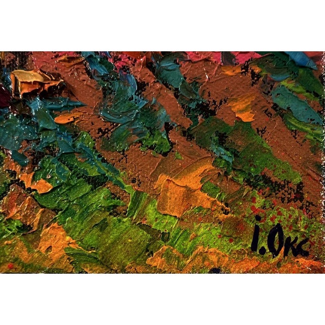 2020s Oil Painting Autumn Evening in the Field Oksana Ivanyuk For Sale - Image 5 of 8