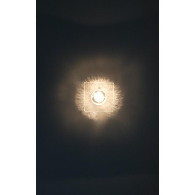 Bulicante Glass Wall Lamp by Albano Poli for Poliarte Verona, Italy, 1960s, Set of 3 For Sale - Image 9 of 10