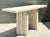 Vintage Cast Concrete and Travertine Console Table For Sale - Image 11 of 12