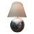 Aerin Morton Table Lamp – Burnished Silver Leaf – Excellent Condition For Sale