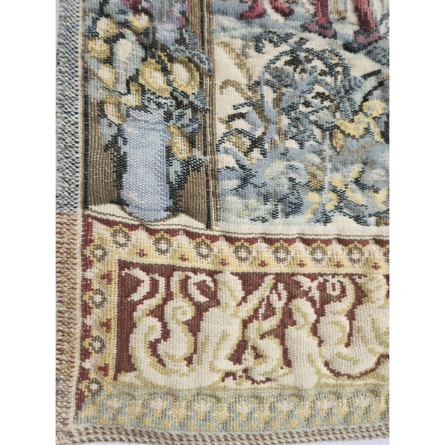 Medieval Hunts of Maximilian Wool Tapestry, Brussels, 1960s For Sale - Image 18 of 18