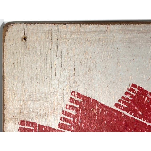 1940s Vintage Country Store Advertising Sign for Cherry Mash For Sale - Image 5 of 13
