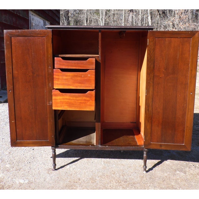 Vintage Chifferobe Wardrobe Armoire Hall Foyer Coat Closet Chairish