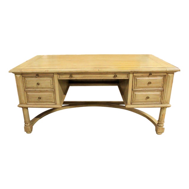 Late 20th Century Lorts Executive Desk - Gray For Sale