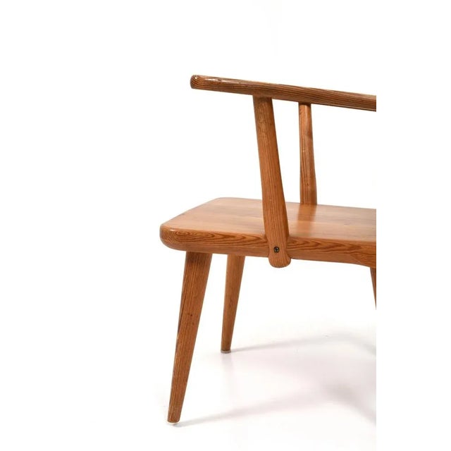 Mid-Century Modern Armchair by Göran Malmvall for Svensk Fur, 1950s For Sale - Image 3 of 8