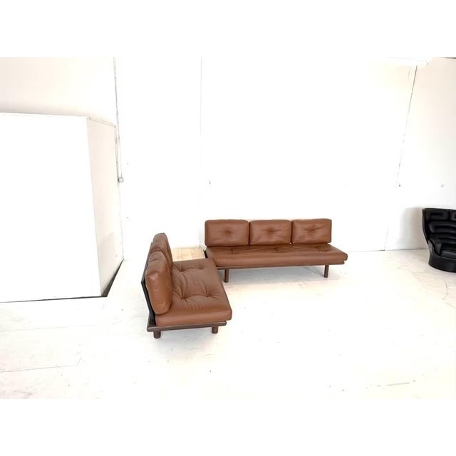 Leather 6602 + 6603 Sofas by Franz Köttgen for Kill International, 1970s, Set of 2 For Sale - Image 6 of 18