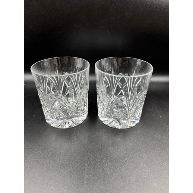 Late 20th Century Late 20th Century Marquis by Waterford Crystal Glasses- Set of 2 For Sale - Image 5 of 12