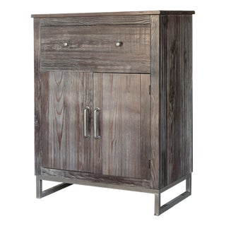 *New! Annie Modern Farmhouse Server Cabinet - Gray For Sale