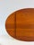 Brown Vintage Dansk Danish Modern Large Oval Teak Serving Tray With Integrated Handles For Sale - Image 8 of 11