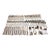 1950s Rogers & Bros Starlight 24 Place Silver Plated Flatware Set For Sale