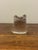 Vintage Mid-Century Modern Swedish Art Glass Owl Sculpture, Signed For Sale - Image 4 of 7