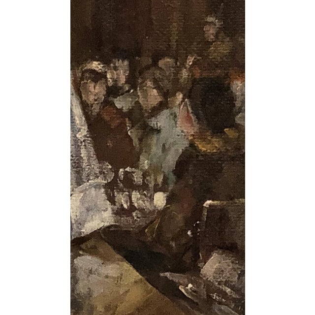 Jos Damien, Portrait of a Woman, Oil on Panel, Framed For Sale - Image 4 of 10