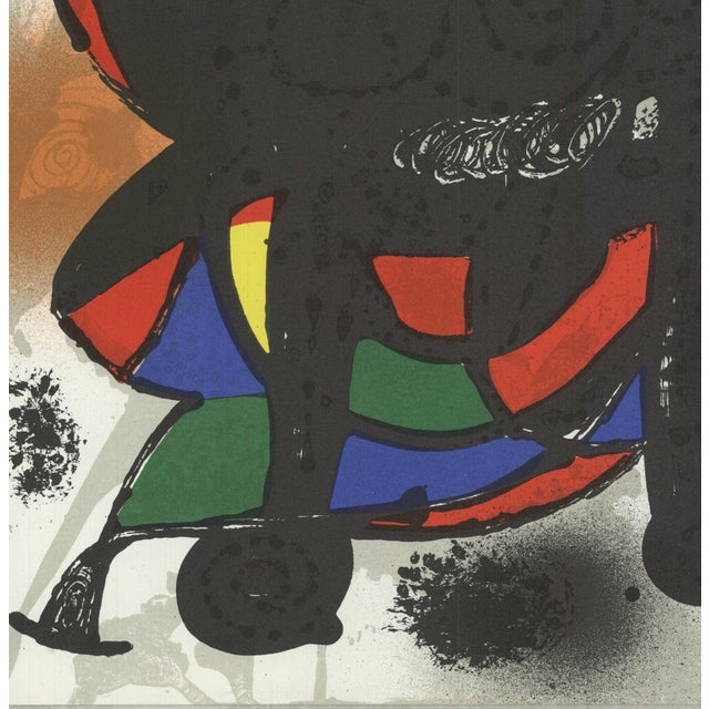 Contemporary Joan Miro Litografia Original Iii, 1975 For Sale - Image 3 of 4