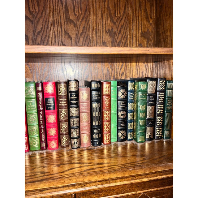 Franklin Library and Easton Press Leather Bound Book Sets Huge Lot of Over 215 at least. Plus bonus Books! Clean! Entire...