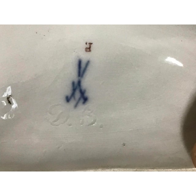 Late 19th Century Meissen Porcelain Figurine Roman Goddess Cherub Allegory of Agriculture For Sale - Image 10 of 13