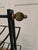 A true vintage original mid century modern Italian three tier rack . Superior quality wrought iron construction with...