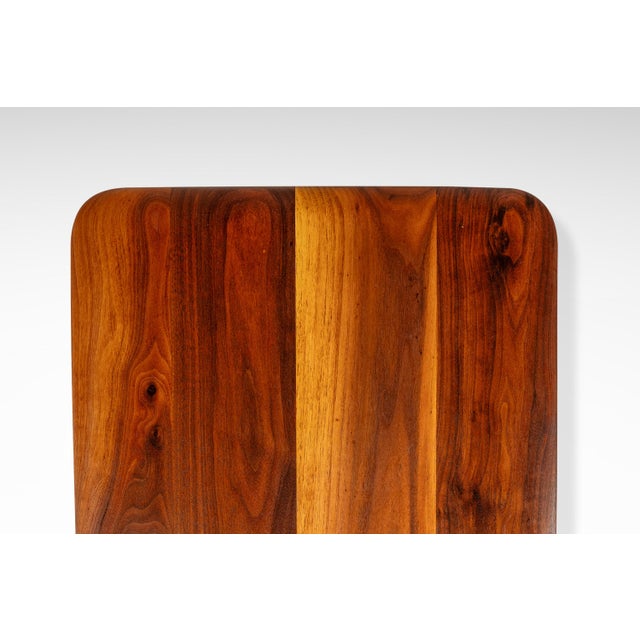 Rare Mid-Century Modern Side Table / End Table in Solid Walnut by John Keal for Brown Saltman, Usa, C. 1960s For Sale - Image 9 of 17