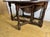Jacobean Revival Oak Gate Leg Drop Leaf Table, 1900s For Sale - Image 4 of 12