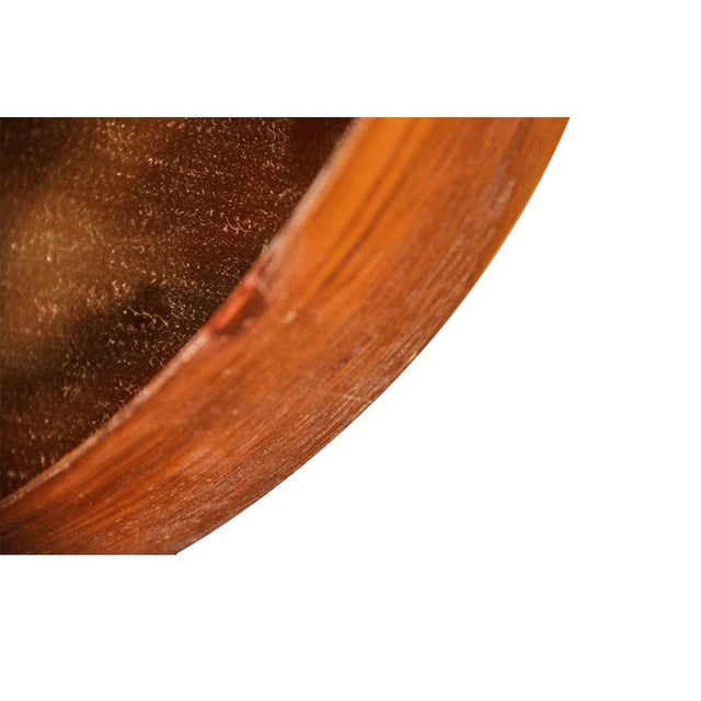 Mid Century Uno and Osten Kristiansson Teak Table Mirror Luxus Sweden For Sale - Image 11 of 12