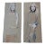 Contemporary Modern Fashion Model Illustration Figurative Drawings - Set of 2 For Sale