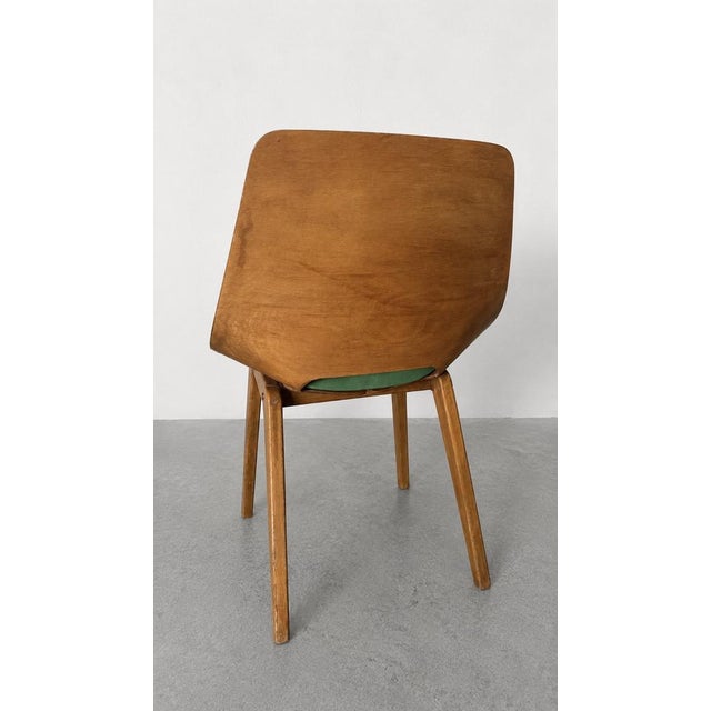 Steiner Barrel-Shaped Chair by Pierre Guariche for Steiner, 1954 For Sale - Image 4 of 6