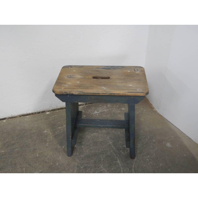 Stool in Fir, 1960 For Sale - Image 3 of 10