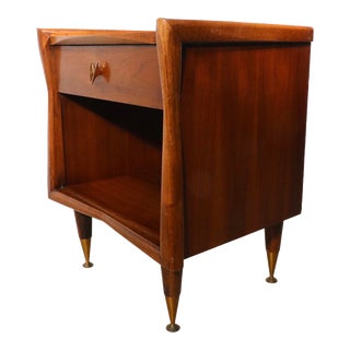 Mid Century Nightstand by Kroehler For Sale