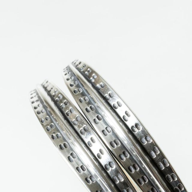 Mid-Century Modern Mid-Century Silver Bangle from David Andersen, 1960s For Sale - Image 3 of 6