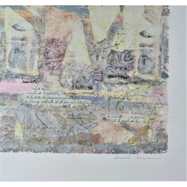 Late 20th Century Danielle Desplan, Couleurs du Temps - Celui du Lointain - Douceurs du Jour, Circa 1990 For Sale - Image 5 of 7